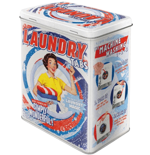 Geschenkdose Laundry Tabs Geschenkdose Laundry Tabs