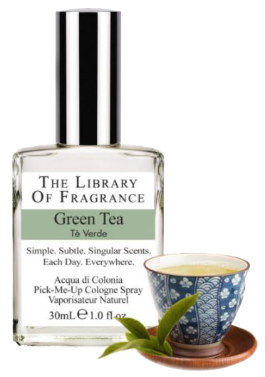 EdC Green Tea Library of Fragrance Green Tea ohne Hintergrund