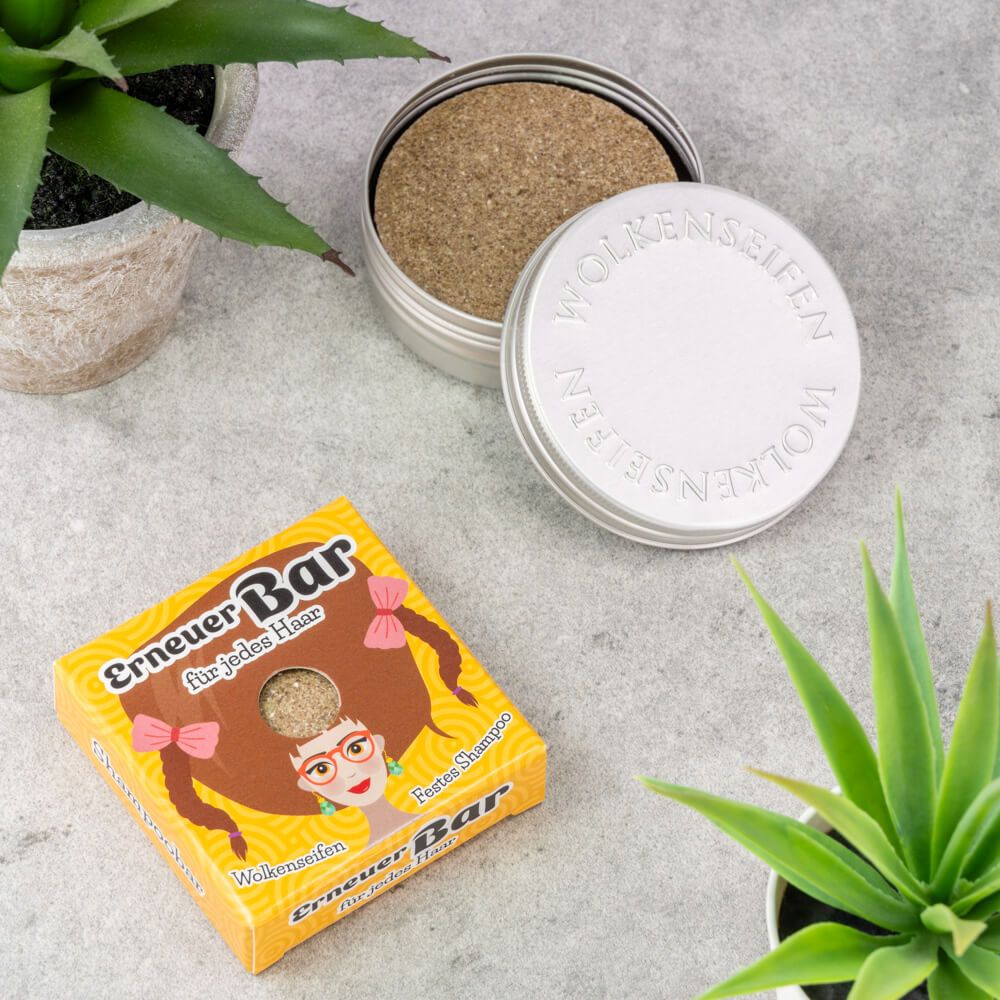 Festes Shampoo Erneuer-Bar Festes Shampoo Erneuer-Bar