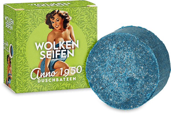 Duschbatzen Anno 1950 - seifenfreie Pflege Duschbatzen Anno 1950 - seifenfreie Pflege