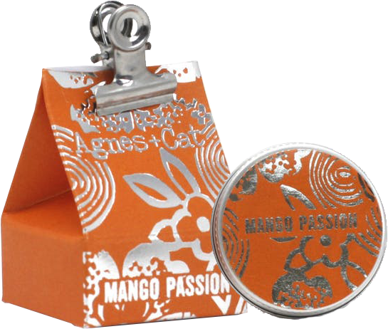 Lipbalm Mango Passion Fruit Agnes+Cat Lipbalm Mango Passion Fruit ohne Hintergrund