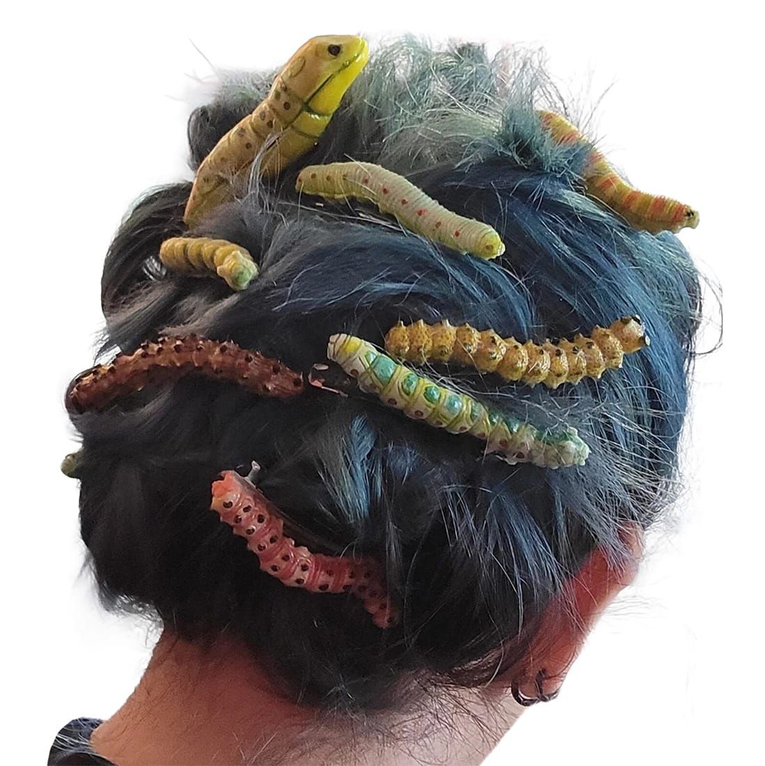 Haarspangen-Set Raupen Haarspangen-Set Raupen