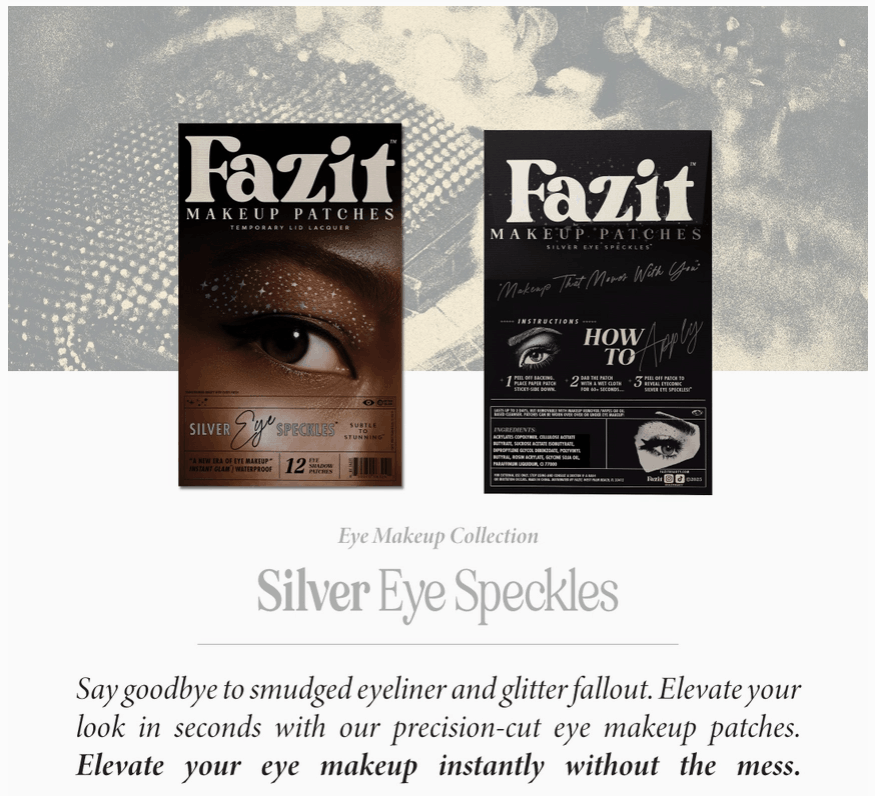 Silver Eye Speckles Silver Eye Speckles