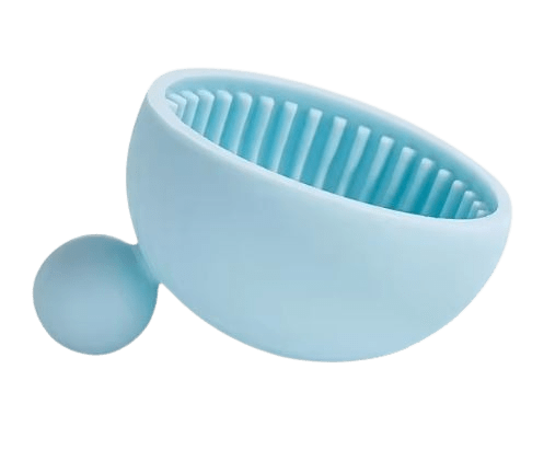 Silikon-Pinselreiniger Pinselreiniger Behälter hellblau