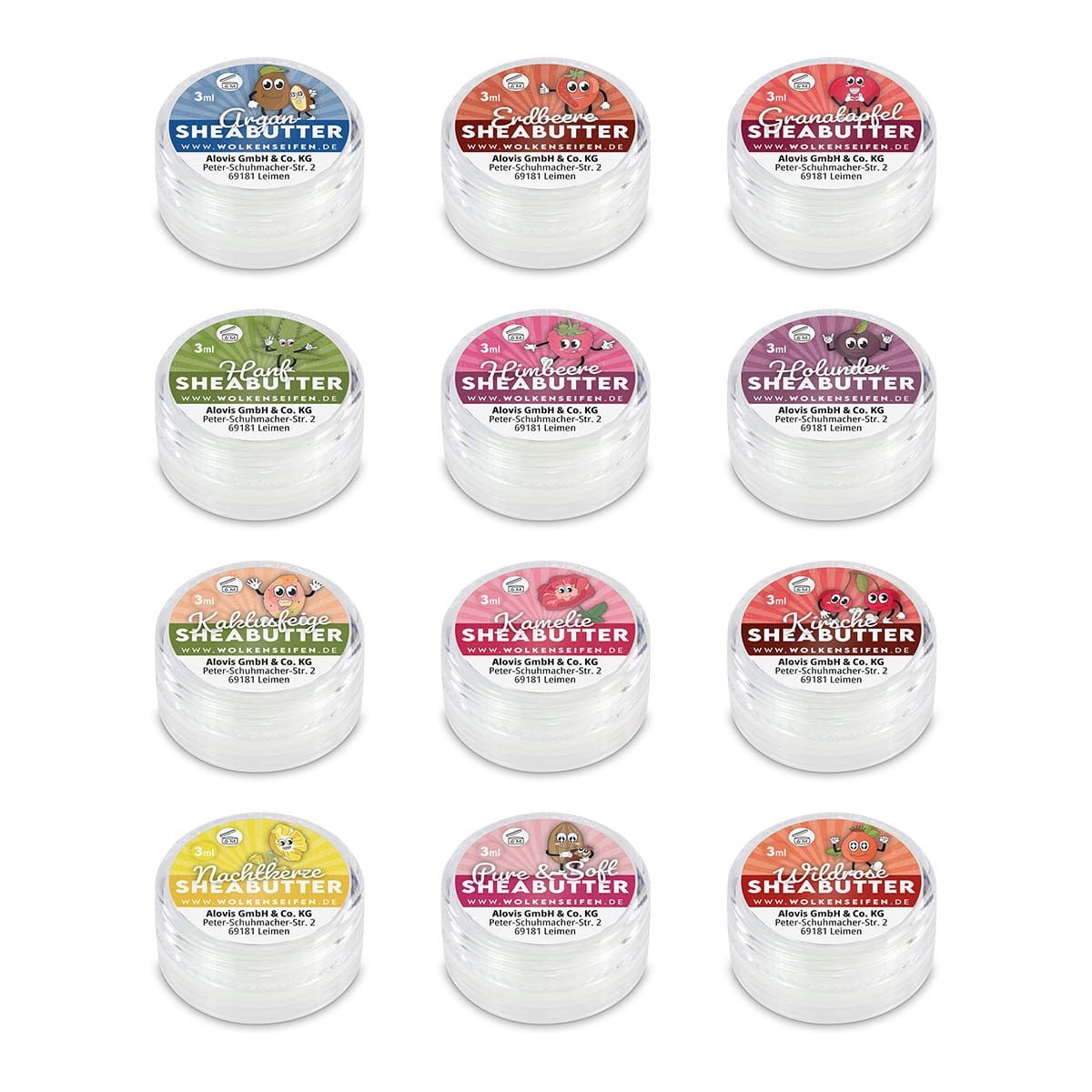 Bio-Sheabutter Probenset Bio-Sheabutter Probenset