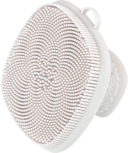 Gesichtsbürste Silikon Hellgrau Gesichtsbürste Silikon