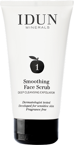 IDUN Smoothing Face Scrub ohne Hintergrund