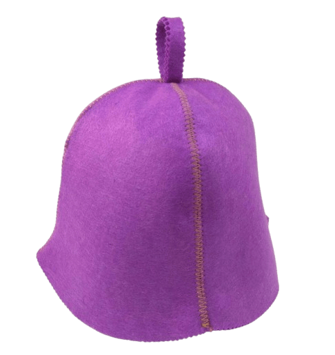 Sauna-Hut Purple Finnischer Saunahut