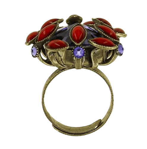 Alien Anemone Ring Rot-Lila Alien Anemone Ring Rot-Lila