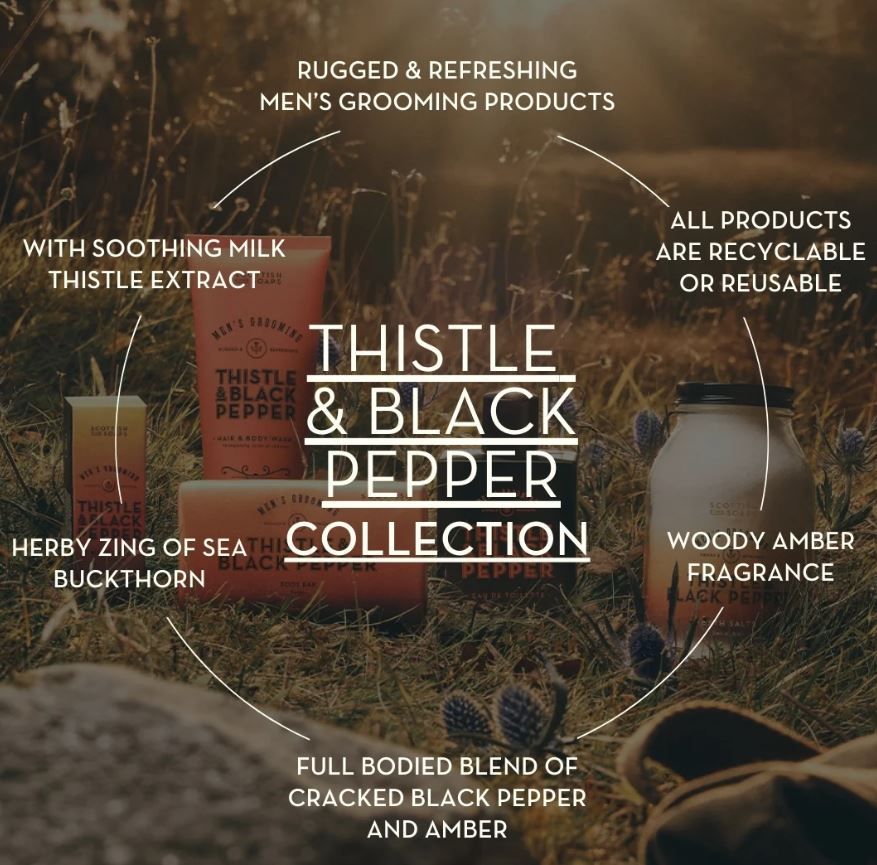 Thistle & Black Pepper Body Bar