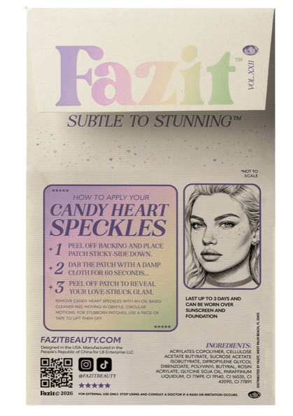 Candy Heart Eye Speckles Candy Heart Eye Speckles