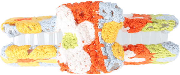 Haarkralle Strick Spring Haarkralle Strick Spring