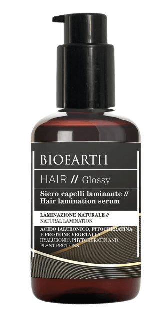 Haarglättungs-Glanz-Serum Bioearth Haarglättungsserum ohne Hintergrund