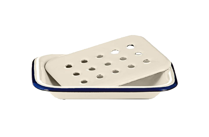 Seifenablage Emaille stehend Creme Seifenablage Emaille stehend Creme ohne Hintergrund