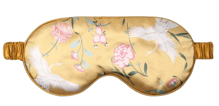 Schlafmaske Yellow Dream Satin-Schlafmaske Yellow Dream