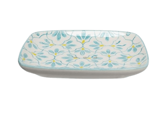 Seifenschale Blümchen blau Seifenschale Blümchen blau