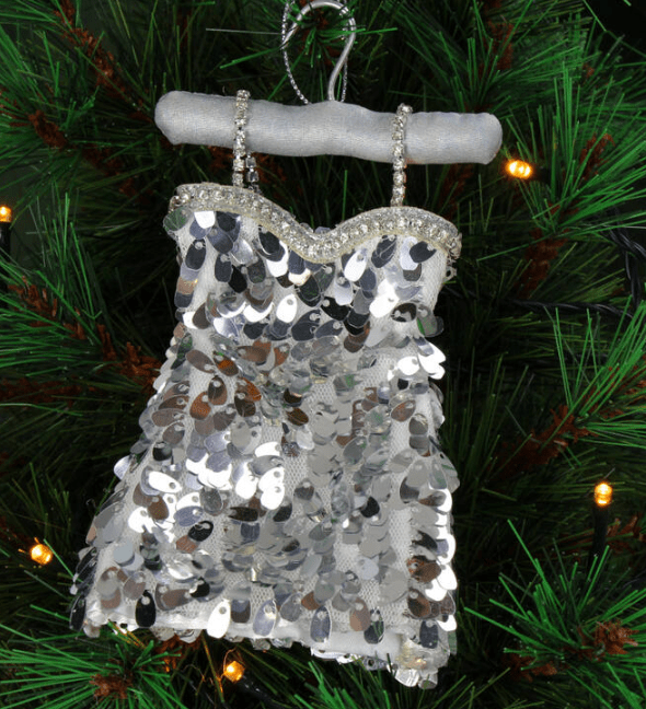 Polyobjekt Party Dress Silver