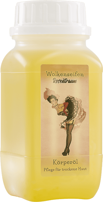 Körperöl Nachfüllpack ohne Hintergrund