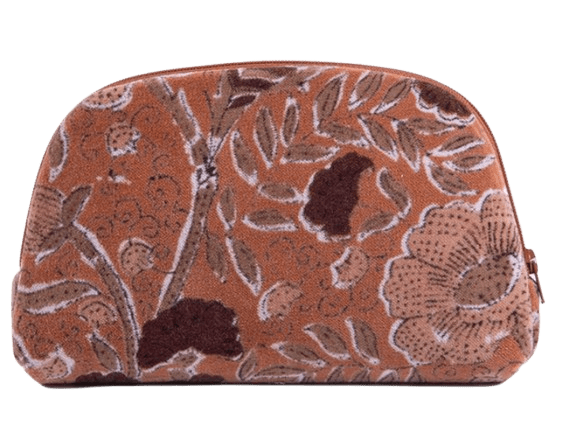 Samttasche Eleana Caramel