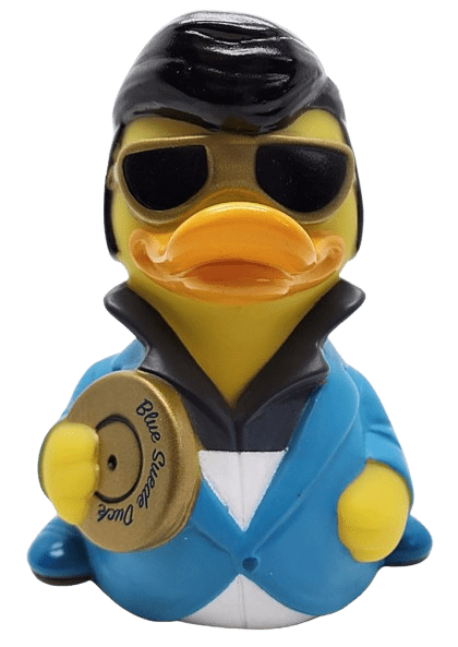 Blue Suede Duck