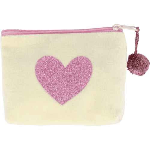 Tasche-HD mini Herz Gelb Samt-Kosmetiktasche Dreams ohne Hintergrund
