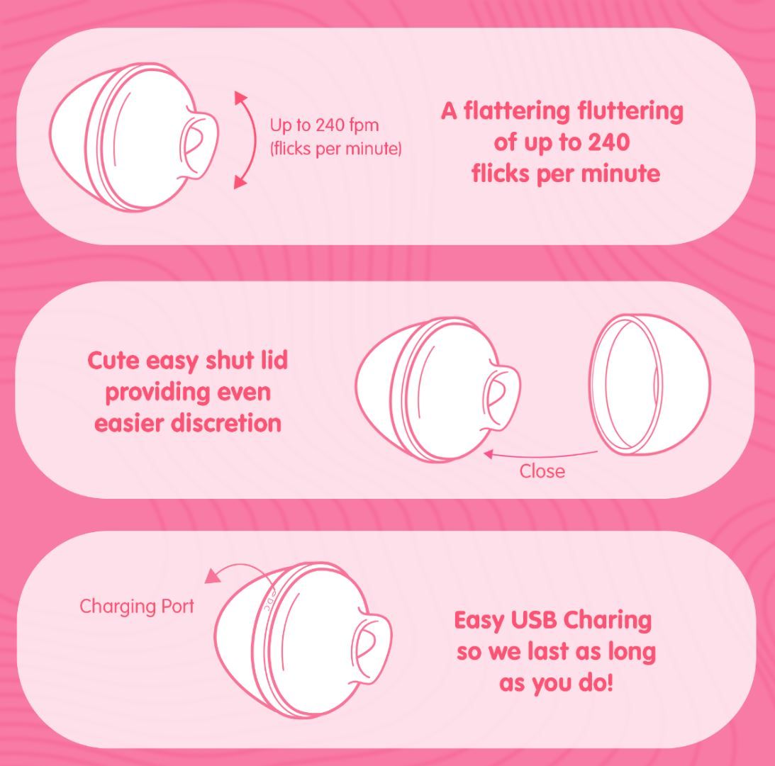 Mini Vibrator Scream Egg