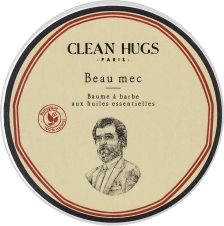 Bio-Bartbalsam Clean Hugs Bio-Bartbalsam ohne Hintergrund