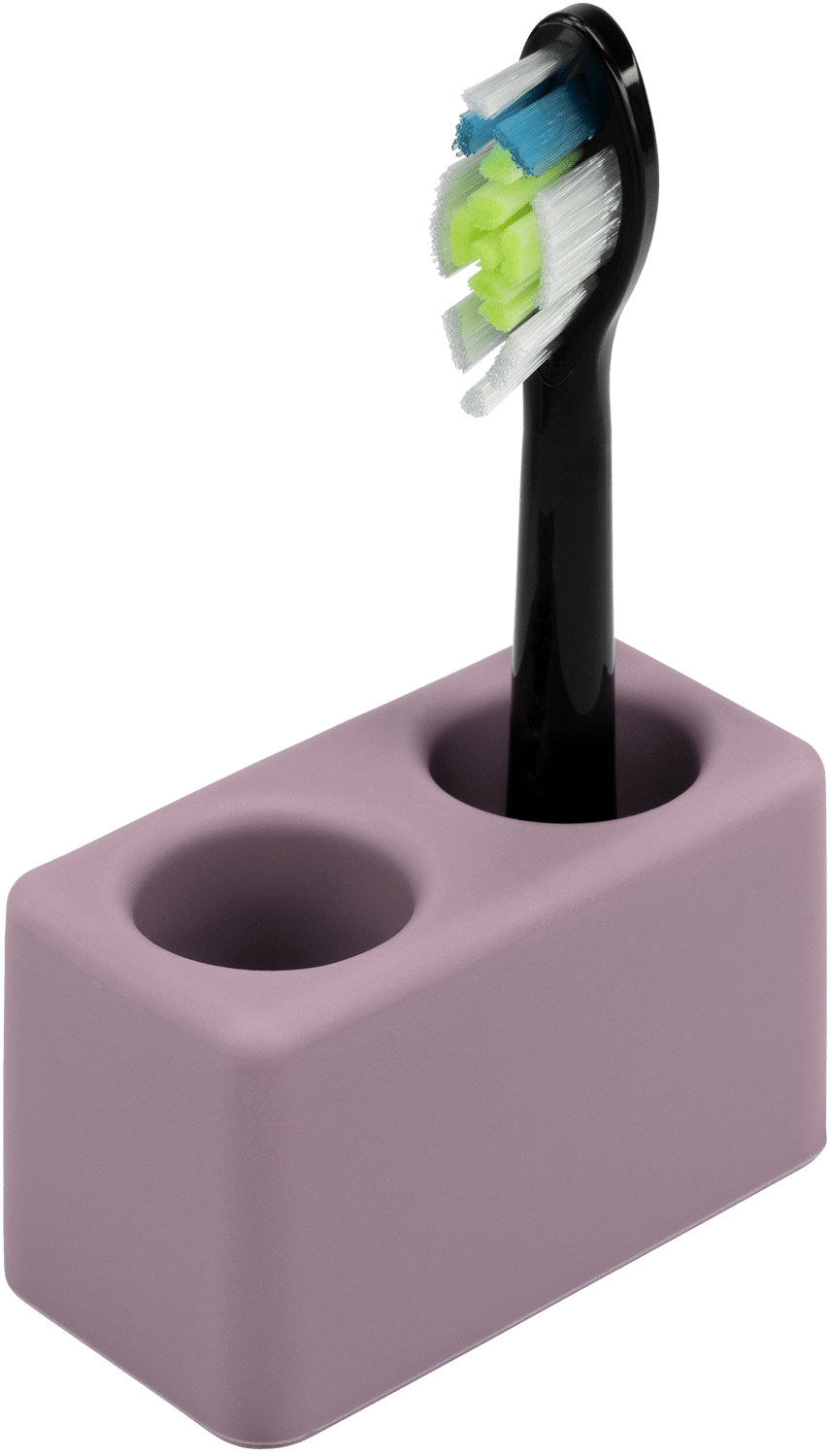 Silikon Zahnbürstenhalter Mauve Silikon Zahnbürstenhalter Mauve