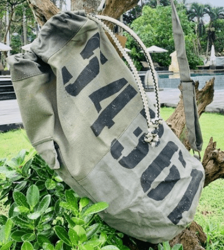 Oversize Rucksack Creme