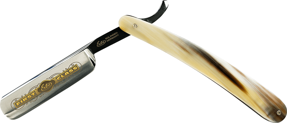 Rasiermesser mit Horngriff Rasiermesser mit Horngriff ohne Hintergrund