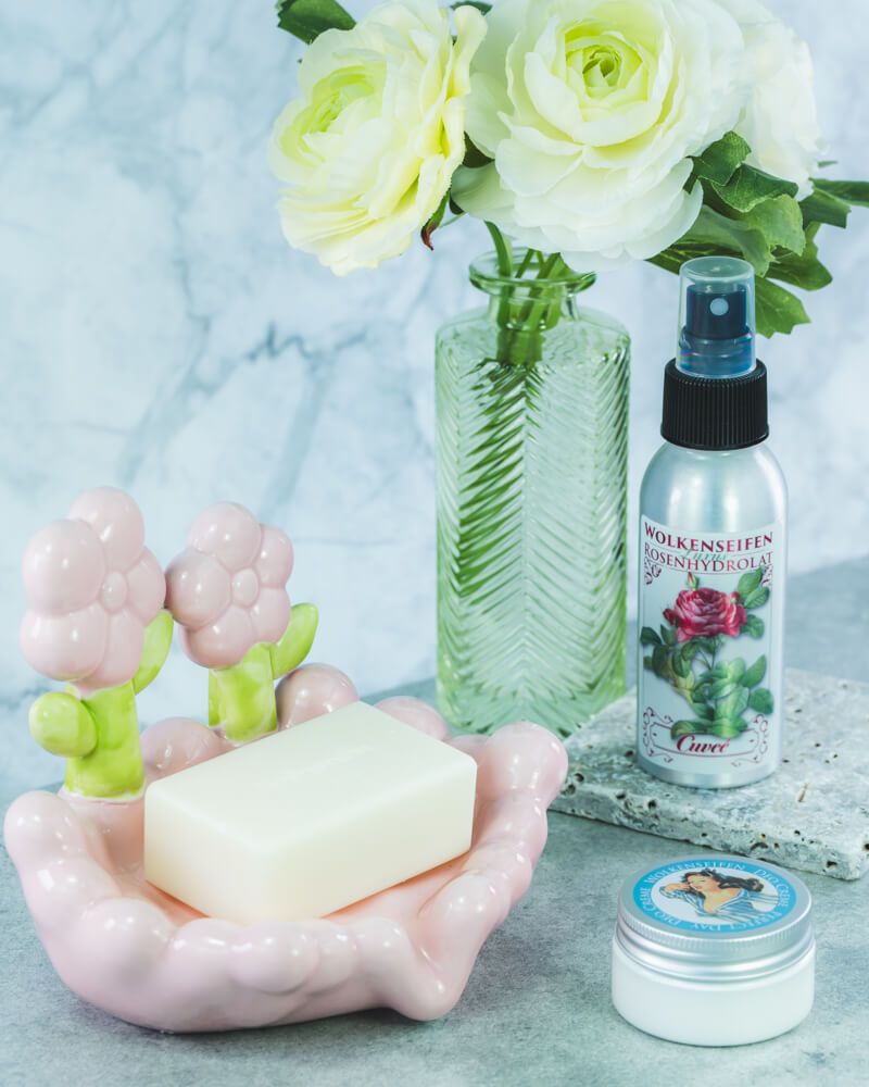 Seifenablage Rosa Blume Seifenablage Rosa Blume