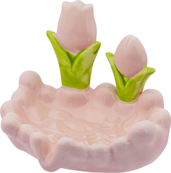 Keramik Seifenablage Blumen