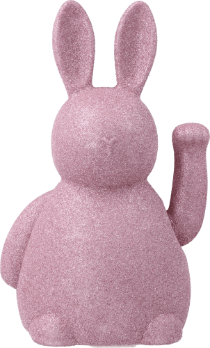Winke-Hase glitzerrosa