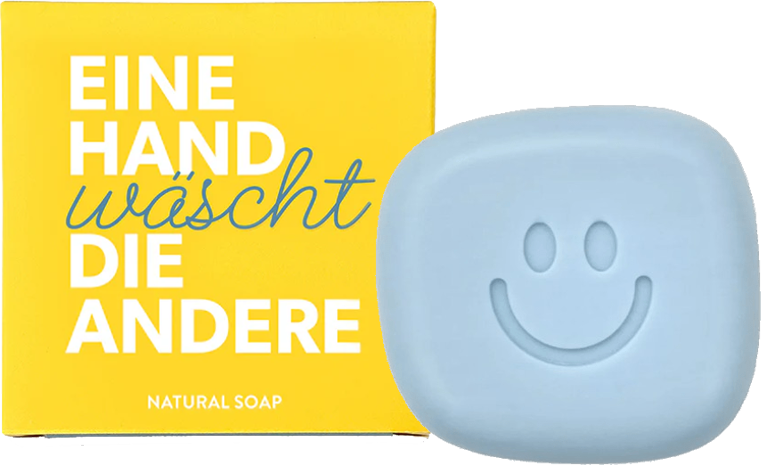 Seife Eine Hand wäscht die Andere