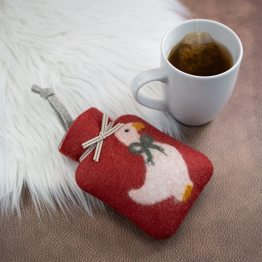 Mini-Wärmflasche Gans