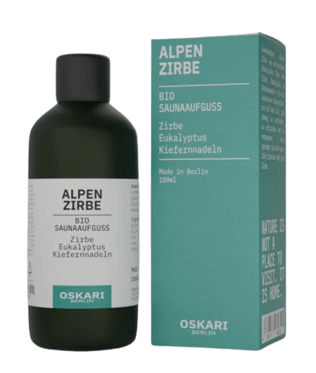 Oskari Berlin Saunaaufguss Alpen Zirbe