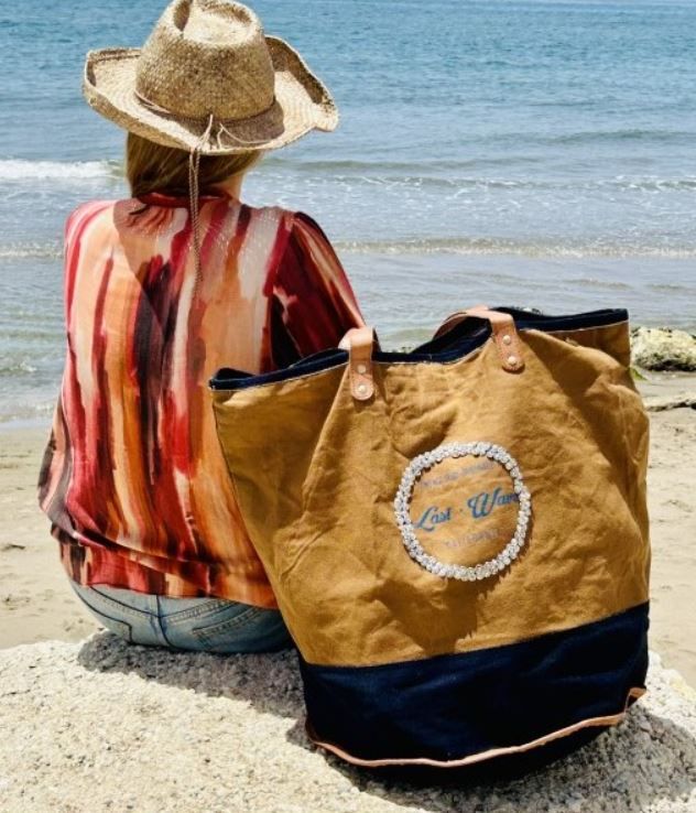 Segeltuchtasche Last Wave