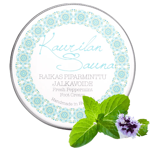 Finnische Fußcreme Peppermint Finnische Fußcreme Peppermint ohne Hintergrund