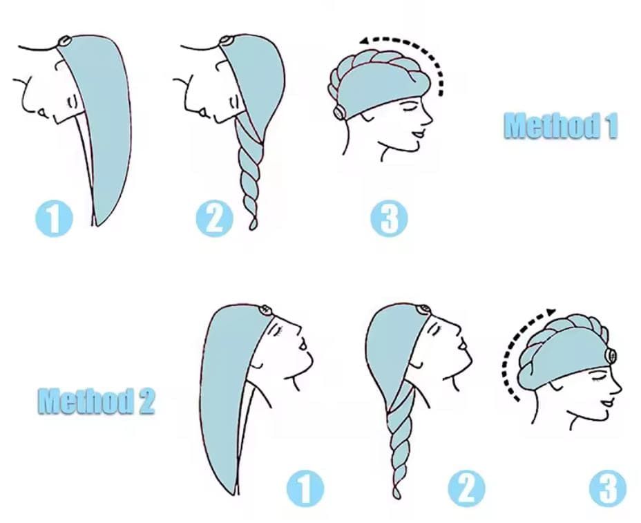 Mikrofaser Turban Mint Mikrofaser Turban Mint