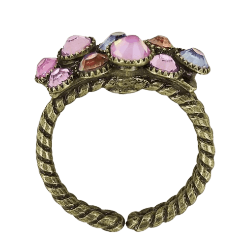 Water Cascade Ring Rosa Water Cascade Ring Rosa