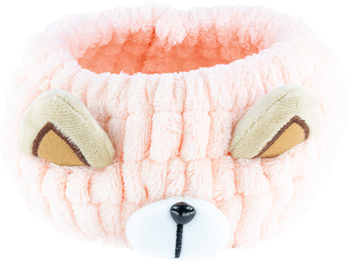 Make-Up-Haarband Hund ohne Augen ohne Hintergrund