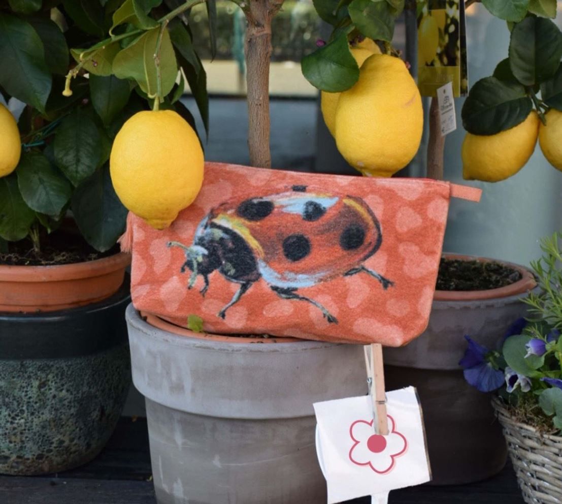 Samttasche Ladybird