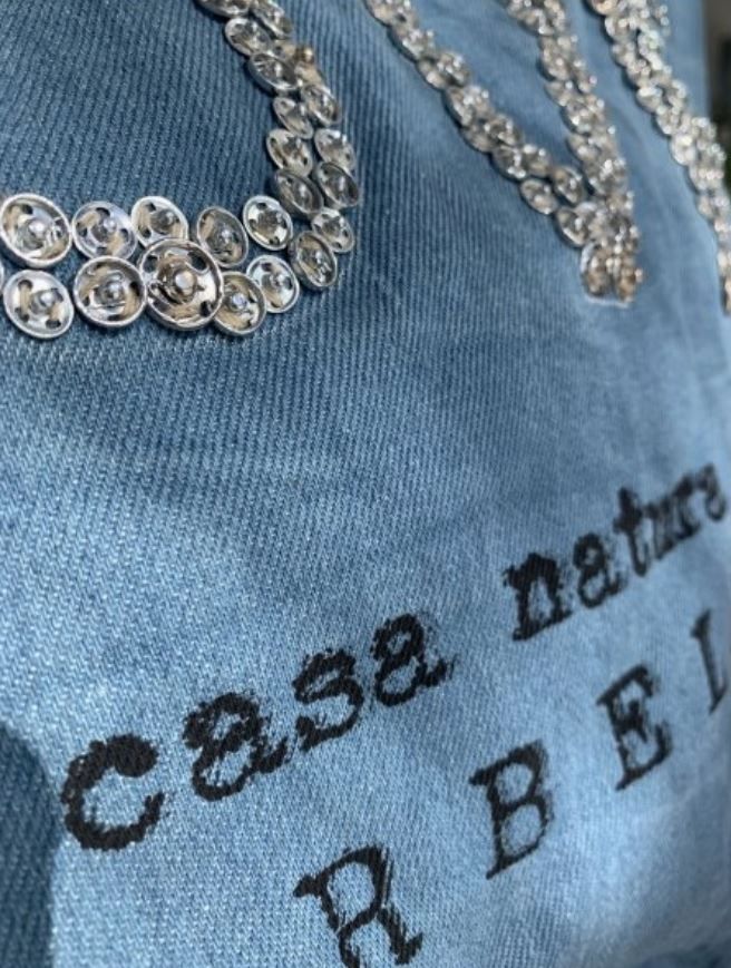 Segeltuchtasche Denim Kobe