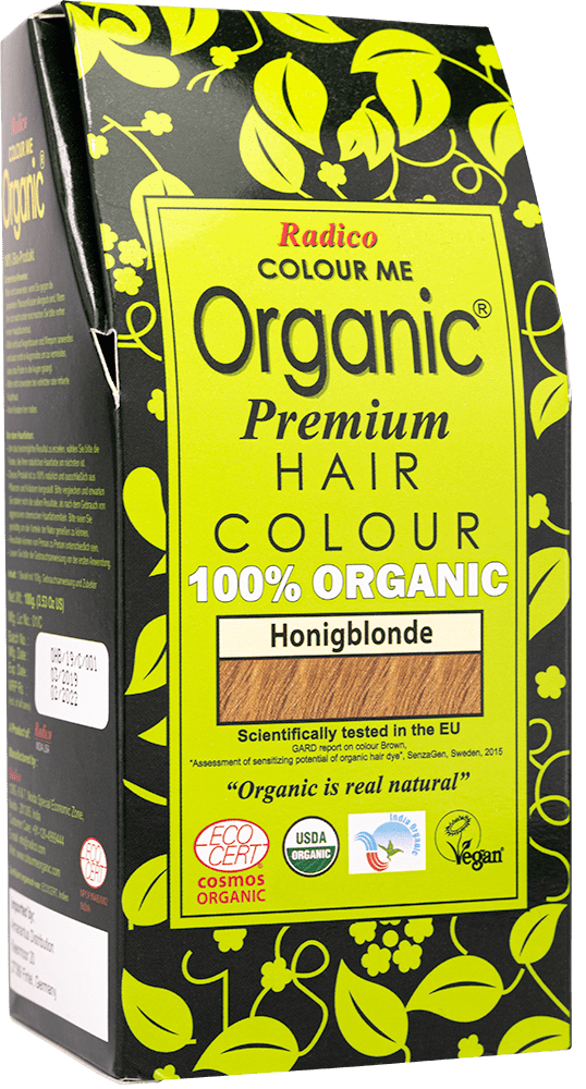 Pflanzenhaarfarbe Honigblond Radico Pflanzliche Haarfarbe Honigblond ohne Hintergrund