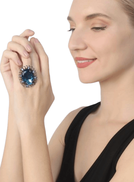 Gem Rocks Ring Blau-Lila Gem Rocks Ring Blau-Lila