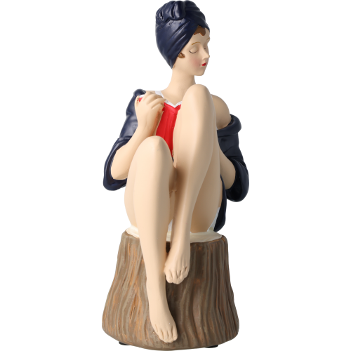 Pinup Schwimmerin mit Buch Pinup Schwimmerin mit Buch