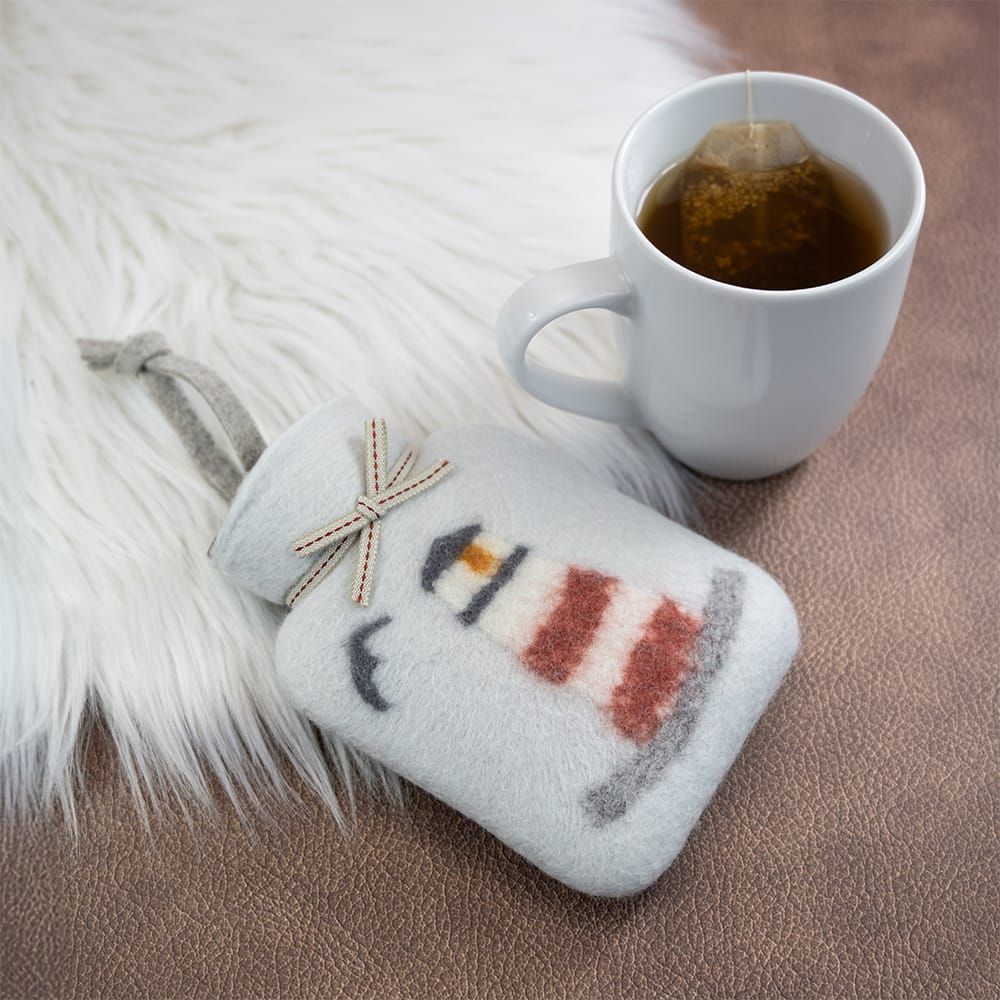 Mini-Wärmflasche Leuchtturm Mini-Wärmflasche Leuchtturm