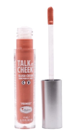 Blush Cream Promise thebalm Talk is Cheek Lip & Blush Cream Promise