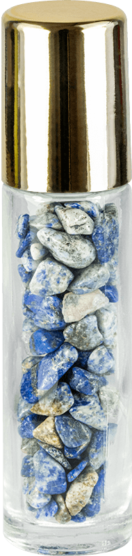 Energie-Roll-On Lapislazuli Roll On Behälter Halbe-Edelstein Rosenquarz