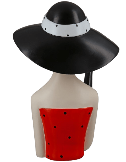 Lady mit schwarzem Hut Lady mit schwarzem Hut